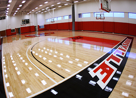 Hardwood Basketball Court - SportProsUSA