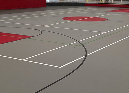 Synthetic Basketball Courts