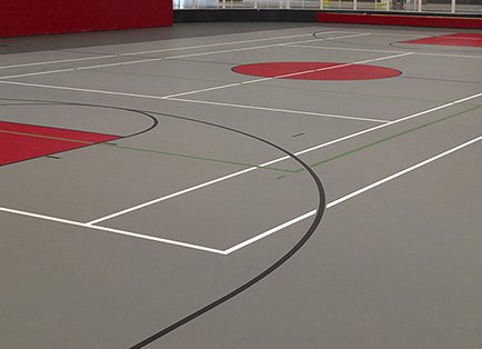 Basketball Court Flooring Installation Play On Courts