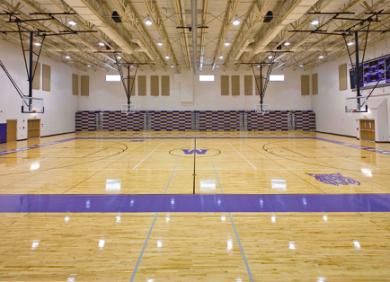 Hardwood Basketball Courts