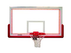 LED Backboard and Rim