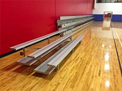 Portable Tip & Roll Bleachers